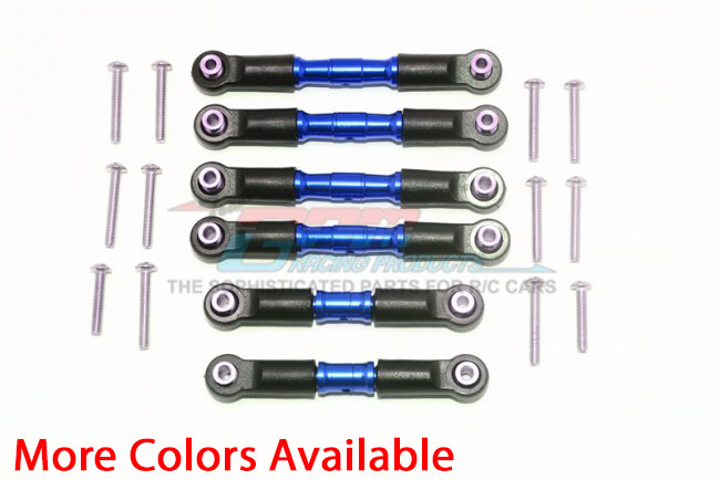 For ARRMA-GRANITE-ALUMINUM ADJUSTABLE TIE RODS -18PC SET