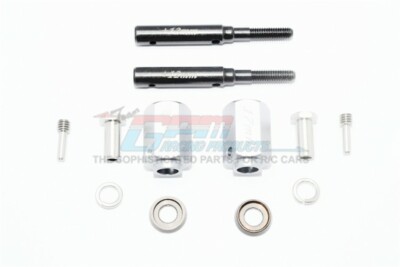 For Traxxas TRX-4 HARDEN STEEL EXTENDED LENGTH F/R STUB AXLE+17MM HEX -12PC SET