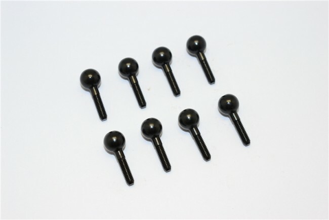 For Traxxas MINI E-REVO STEEL PILLOW BALL - 8PCS