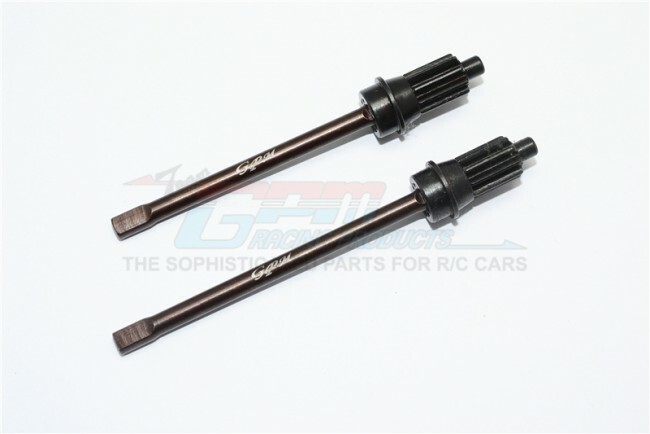 For Traxxas TRX-4 SPRING STEEL REAR AXLE SHAFT-2 AXLE SET