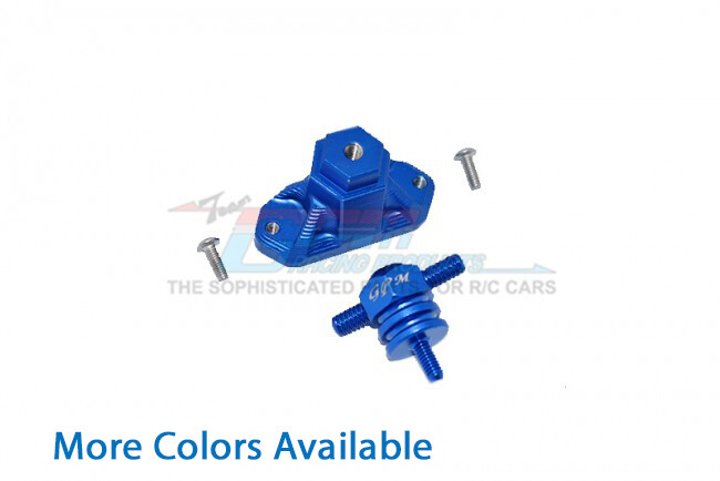 For Traxxas TRX-4 ALUMINUM SPARE TIRE SUPPORT MOUNT+SPARE TIRE LOCKING LUG