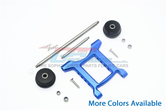 For ARRMA Big Rock Crew Cab-ALUM. ADJUSTABLE WHEELIE-See Desc. for Compatibilty
