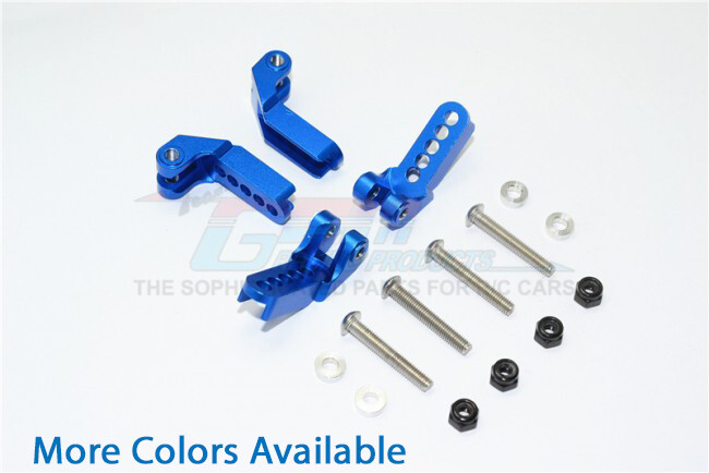 For Traxxas TRX-4 ALUMINUM ADJUSTABLE F/R DAMPER MOUNT -4PC SET