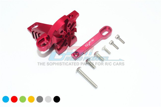 For Traxxas Unlimited Desert Racer-ALUMINUM MOTOR MOUNT WITH HEAT SINK FINS