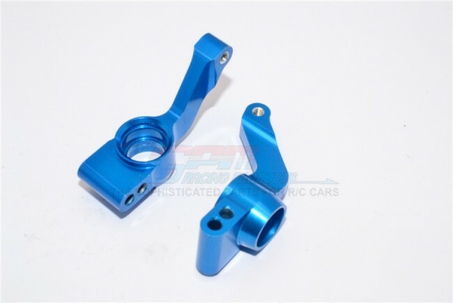 For Traxxas Slash -ALLOY REAR KNUCKLE ARM - 1PR SET - BLUE