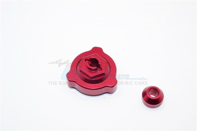 For Traxxas Slash -ALLOY SLIPPER SHAFT BEARING ADAPTOR - 2PCS - RED
