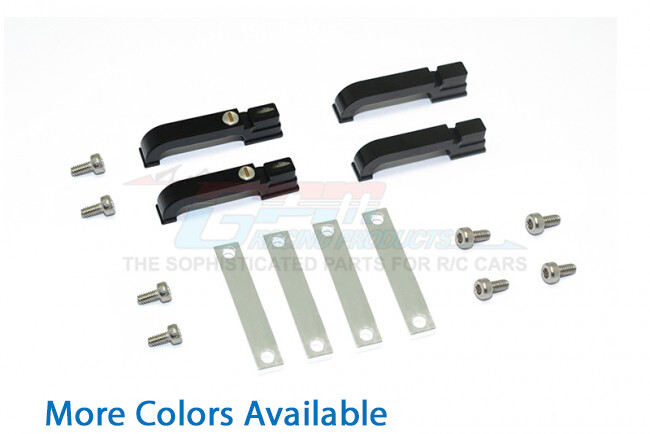 For Traxxas TRX-4 ALUMINUM DOOR HANDLE FOR TRX-4 DEFENDER -4 DOOR SET