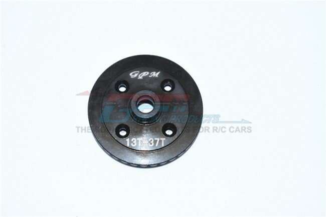 For Traxxas Maxx-HARDEN STEEL #45 FRONT/REAR DIFFERENTIAL RING GEAR-Black