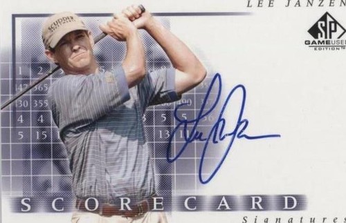 2002 SP Game Used Edition - Lee Janzen #SS-LJ
