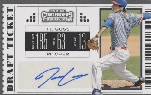 2019 Panini Contenders Draft Picks - JJ Goss #14