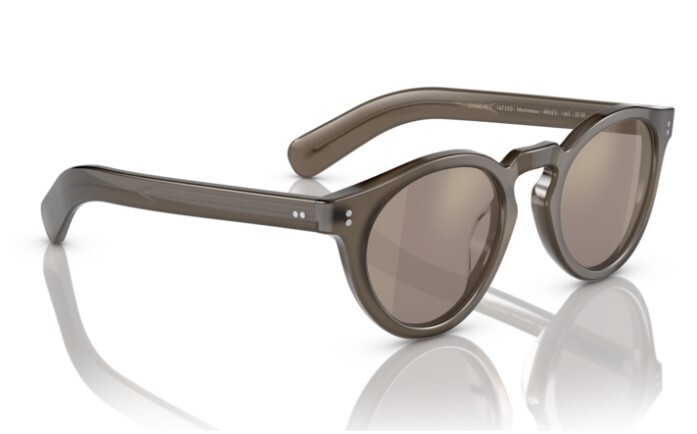 Pre-owned Oliver Peoples 0ov5450su Martineaux 14735d Taupe/chrome Taupe Men's Sunglasses