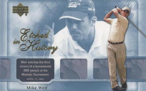 2004 Upper Deck - Mike Weir #44