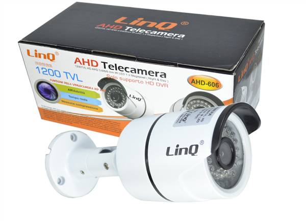 TeleCamera per DVR Analogico HD Visione notturna 6mm Linq Ahd-606