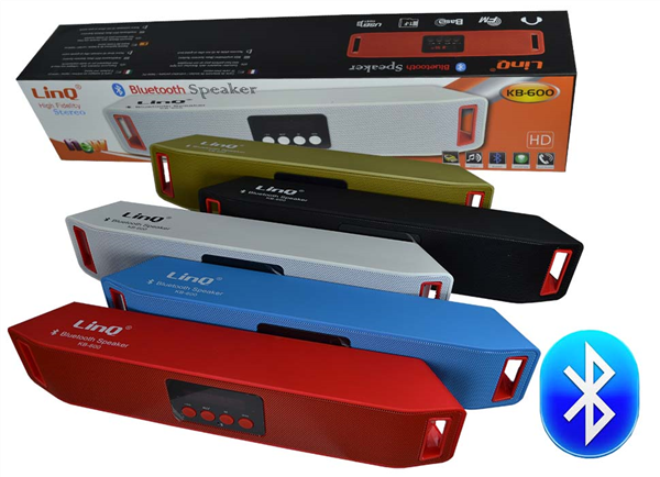 Cassa Speaker Bluetooth Con Slot Tf Card Usb Linq Kb-600