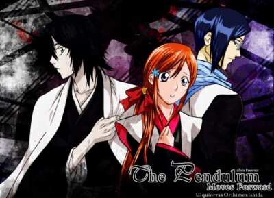 Anime espada inoue orihime ishida uryuu ulquiorra Stitched Gaming Mat Desk