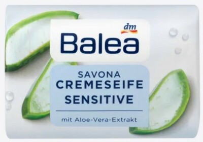 Balea soap bar sensitive with aloe vera extract, 150 g , (2) two bars