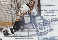 1991-92 Pinnacle French - Andy Moog #379