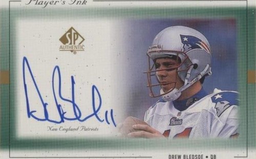 1999 SP Authentic Drew Bledsoe #DR-A