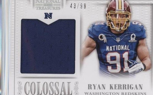 2013 Panini National Treasures Ryan Kerrigan #12