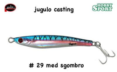 MOLIX JUGULO CASTING 25 GR COLORE 29 MED SGOMBRO SPINNING MARE LAGO