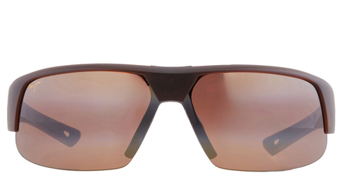 Pre-owned Maui Jim Switchbacks Mj 523-26m Matte Rootbeer Hcl Bronze Polarized Sunglasses