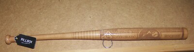 Colorado Rockies mini bat laser cut design Pillbox Bay Company 18'' c45005