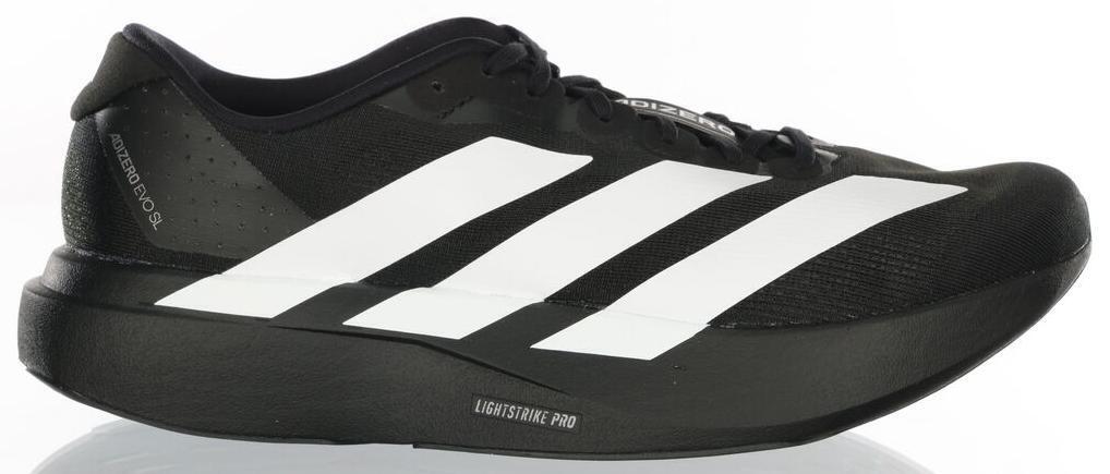 Size 10.5 - adidas Adizero Evo SL Black White for sale Size 10.5 - adidas Adizero Evo SL Black White for sale
