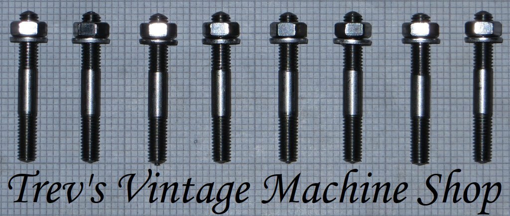 かつー Feuling Rocker Arm Shaft Studs and Nuts Bolt Kit For Harley
