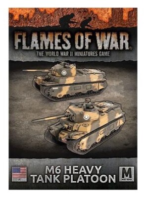 Пламя войны: американский взвод тяжелых танков M6 (середина войны)