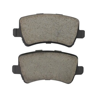 Mpa Electrical 1003-1307M Quality Built Disc Brake Pad Set   Black Series, Semi