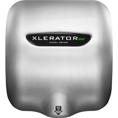 Excel Dryer 704161 Xlerator Eco® Automatic No Heat Hand Dryer, Brushed