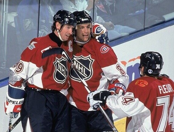 NHL THEOREN THEO FLEURY 1999 All Star Game Worn jersey - 1st Period - Meigray