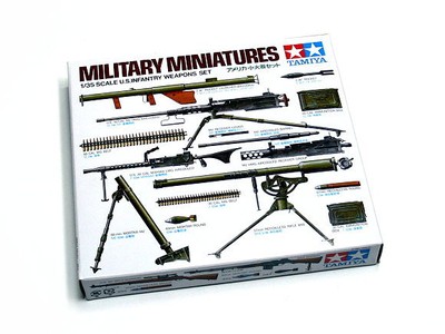 Tamiya Military Model 1/35 U.S. Infantry Weapons Set Scale Hobby 35121