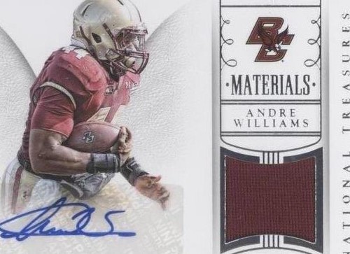 2015 Panini National Treasures College Andre Williams #31
