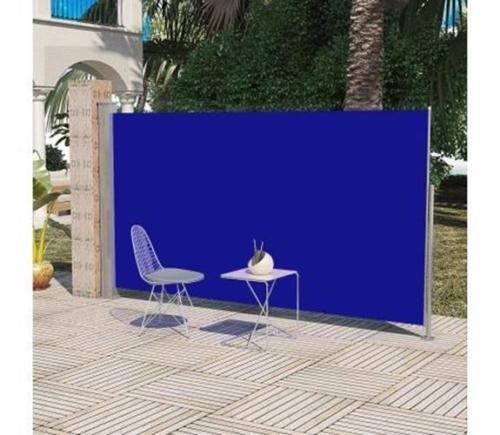 Garden Side Awning Large Patio Retractable Wall Sun Shade Wind