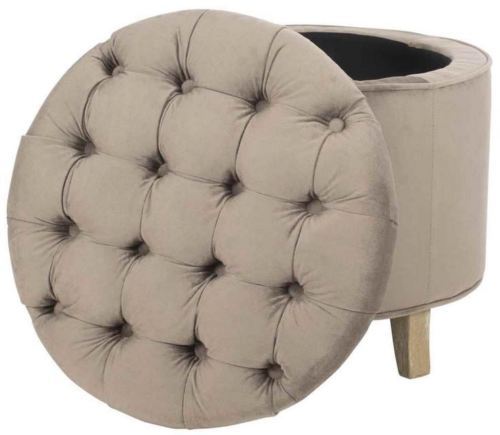 希少 Safavieh Palmer Ottoman オットマン グレー Safavieh Palmer