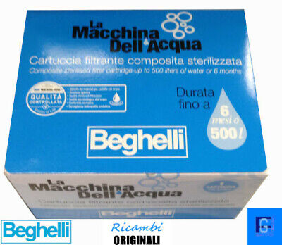 Filtro 3341 Macchina Dell' Acqua Beghelli SCADENZA 12/2023