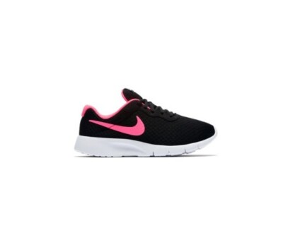 girls nike tanjun print gs hyper violet pink running shoes size 45y 373473891627