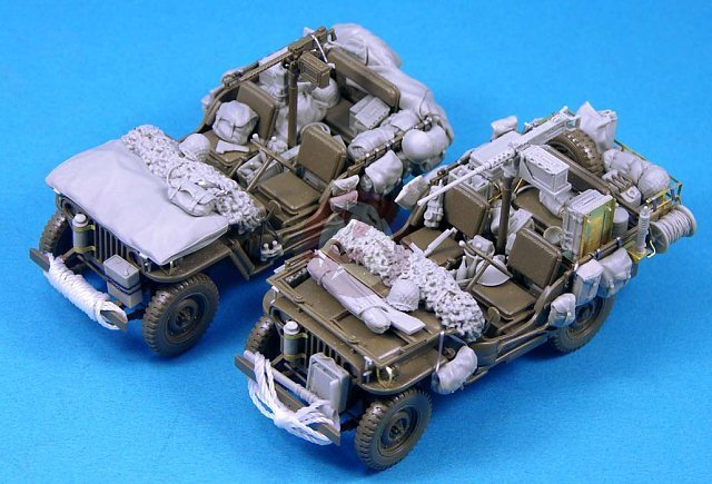 その他 JEEP  Willys 1/35 1/35 WWII US Willys MB Jeep Detail Up Set for TAMIYA ETMODLE
