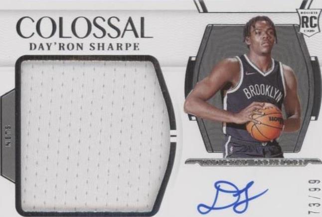 2021-22 Panini National Treasures - Day'Ron Sharpe #CM-DRS