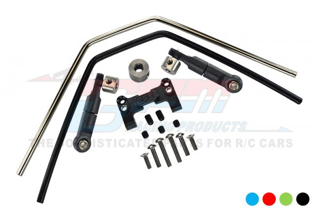 For Traxxas Sledge-ALUM. FRONT/REAR SWAY BAR MOUNT WITH LINKAGE AND WIRE