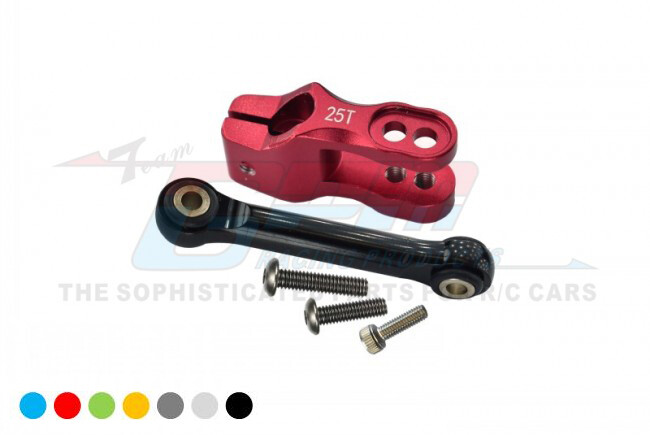 For Traxxas Unlimited Desert Racer-ALUMINUM 6061-T6 SERVO HORN WITH TIE RODS