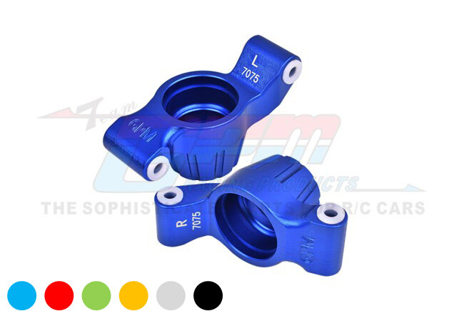 For Traxxas MAXX - ALUMINUM 7075-T6 REAR STUB AXLE CARRIERS-NEW VERSION