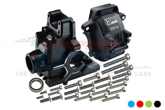 For Traxxas Sledge-ALUMINUM FRONT/REAR GEAR BOX