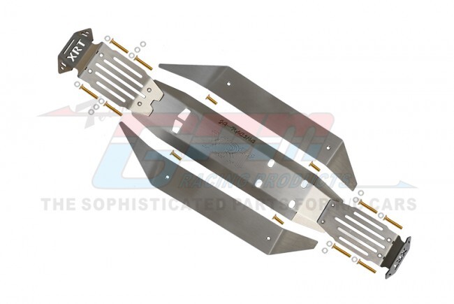 For Traxxas XRT-8S-STAINLESS STEEL CHASSIS PROTECTION PLATE SET (LIGHTWEIGHT)