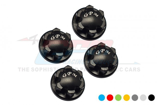 For Traxxas Sledge-ALUMINUM 6061-T6 WHEEL LOCK -4PC SET