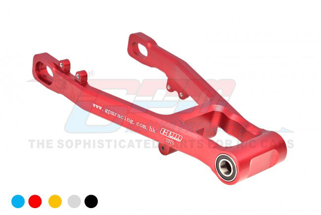 For Losi-Motorcycle-ALUMINUM 7075 REAR SWING ARM (LARGER INNER BEARINGS)