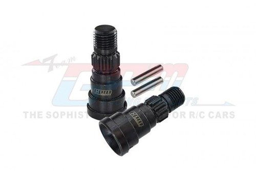 GPM HD STEEL F / R CVD Stub Axle 7768 FOR TRAXXAS 1/6 XRT 8S