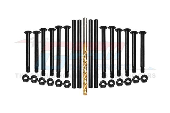 For Traxxas Maxx-MEDIUM CARBON STEEL FRONT & REAR SUSPENSION PINS
