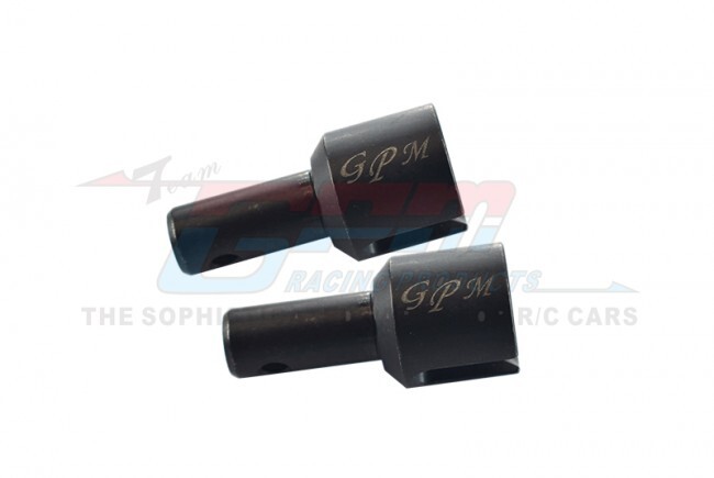 For Traxxas Sledge-MEDIUM CARBON STEEL CENTER DIFF OUTPUT CUP - 2PC SET